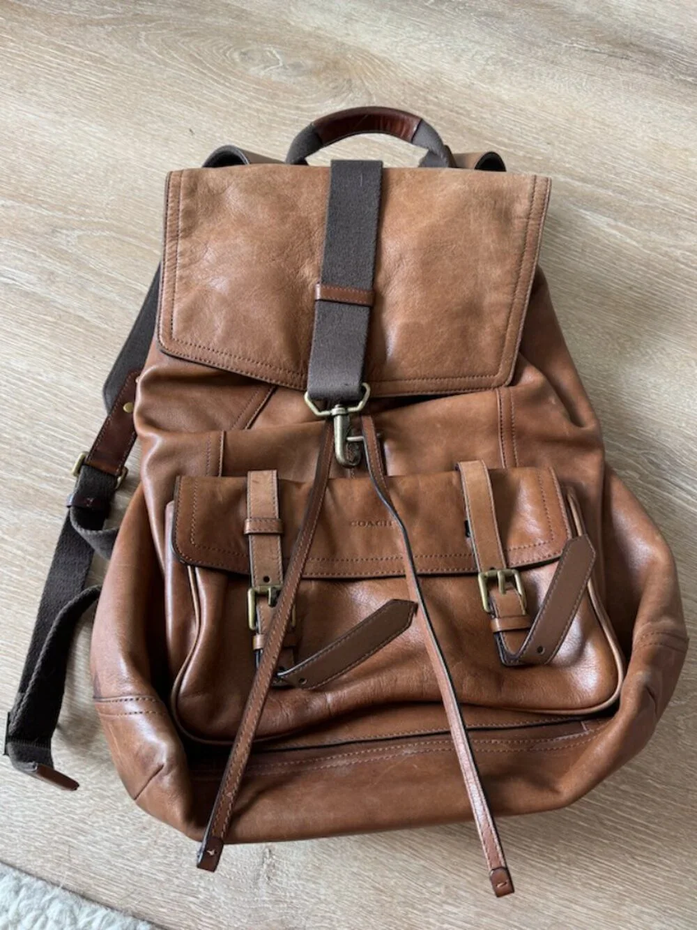 Coach Brown Leather